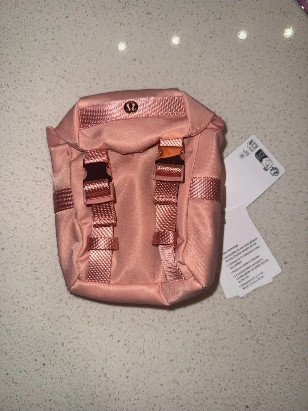 Lululemon Wunderlust Nano Backpack in Tea Rose